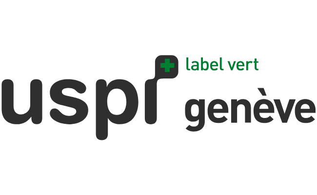 label vert USPI Genève