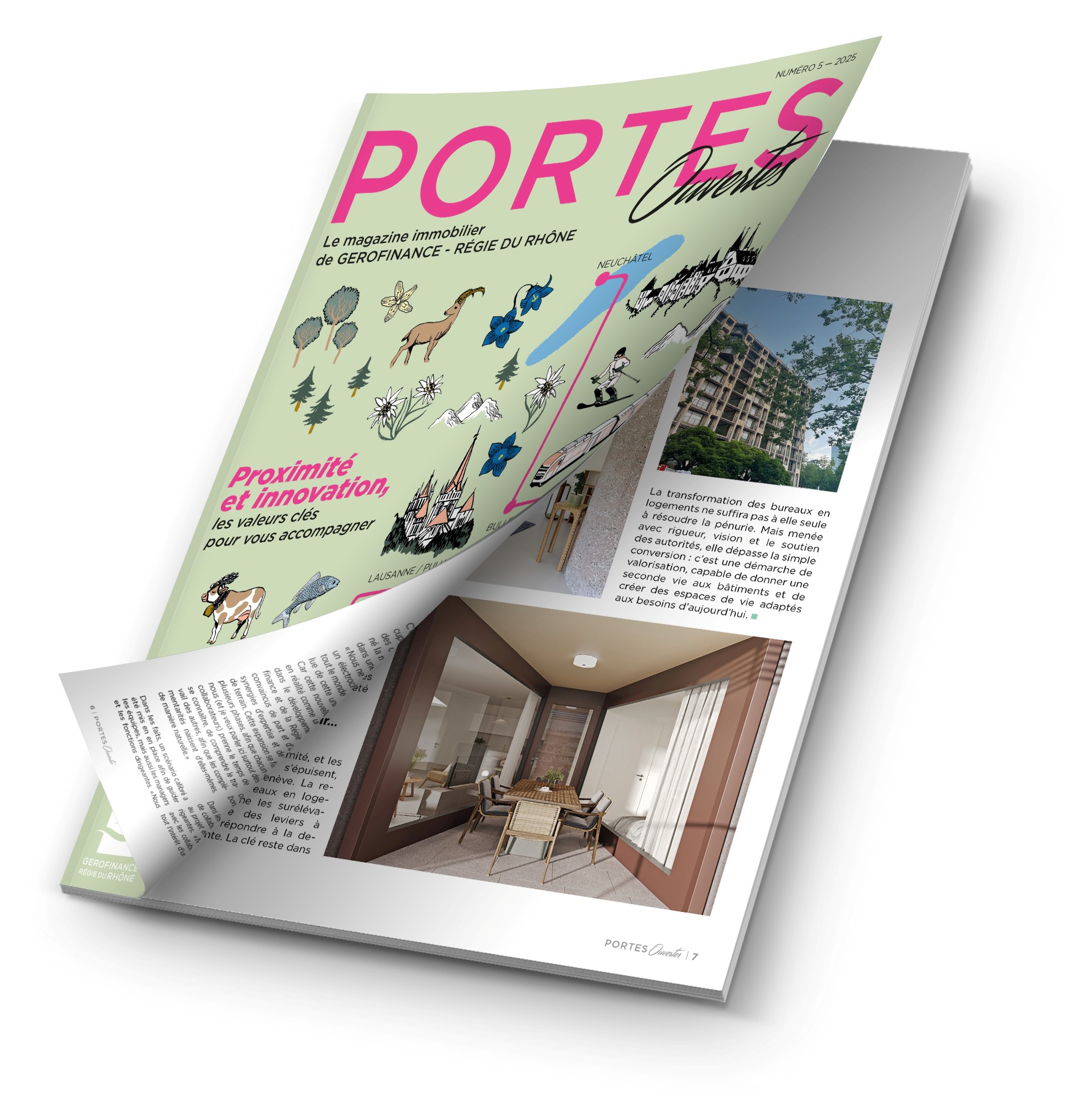 Couverture Magazine Portes Ouvertes